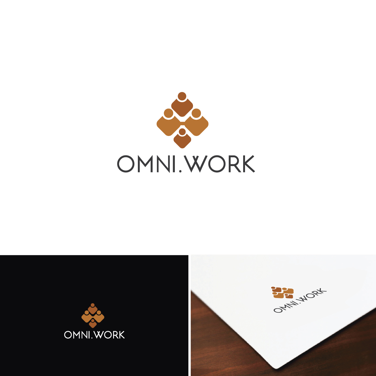 Logo Design by e-graphics for Omni.work | Design #16327331
