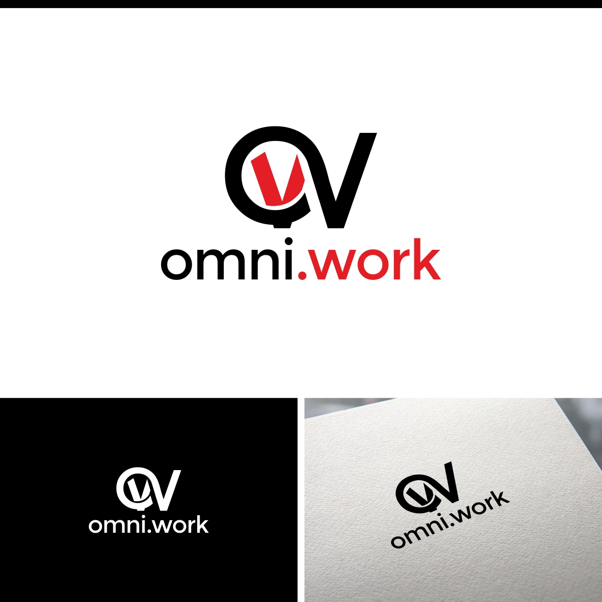 Logo Design by e-graphics for Omni.work | Design #16327738