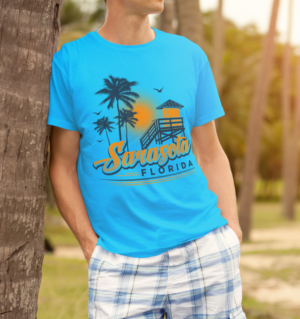 Sarasota (FL) Lifestyle T-Shirt Design | T-shirt Design by Ena