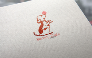 Logo Design by Jessica C Design for Family Dogs with Gail | Design #16475369