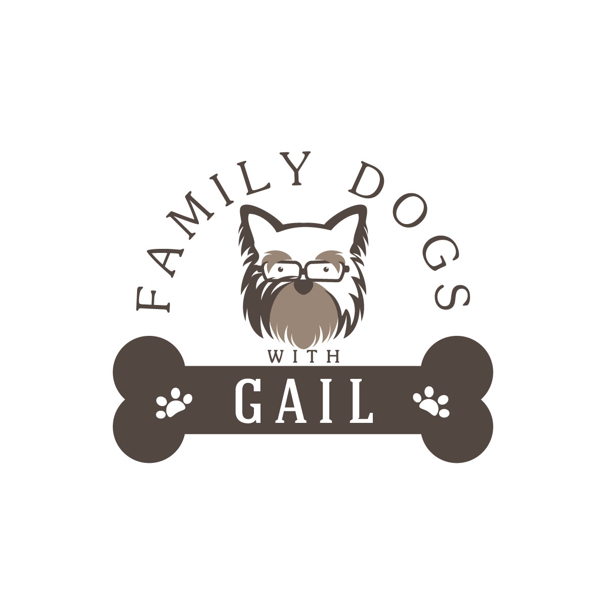 Logo Design by michellefrances for Family Dogs with Gail | Design #16454887