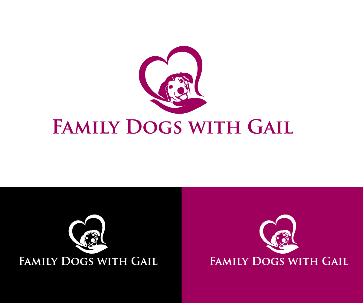 Logo Design by iftia Design for Family Dogs with Gail | Design #16391649