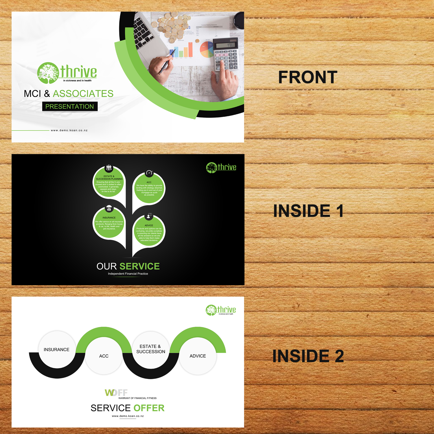 Brochure Design by creative.bugs for Thrive | Design #16327382