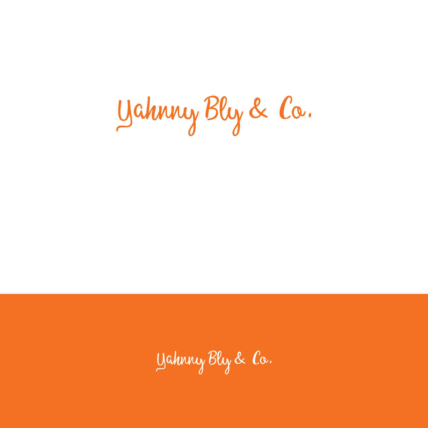 Logo Design by DesignDUO for Yahnny Bly & Co.  | Design #16358838