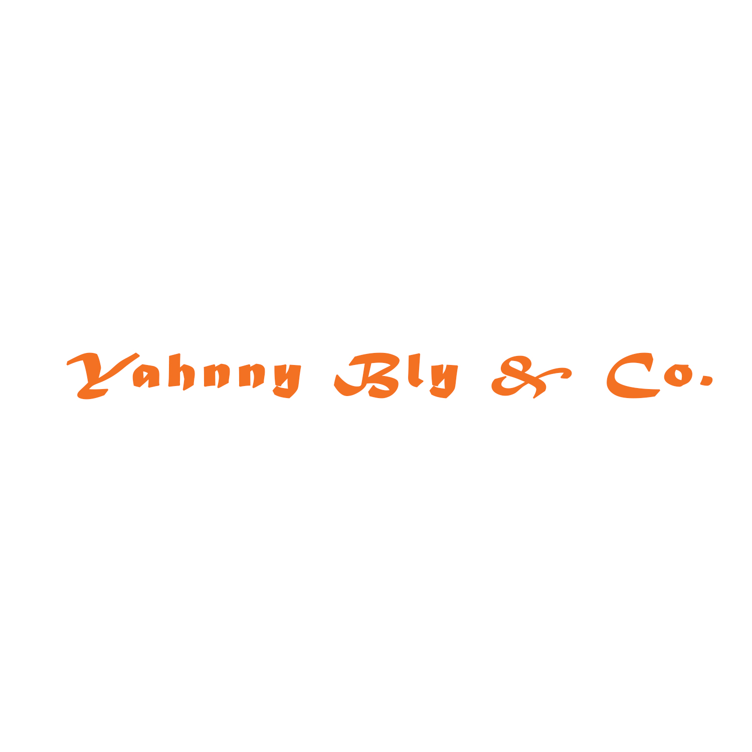 Logo Design by Solomon Durai for Yahnny Bly & Co.  | Design #16335046
