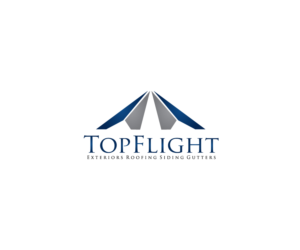 Logo-Design von meygekon für TopFlight Exteriors  | Design: #16551683