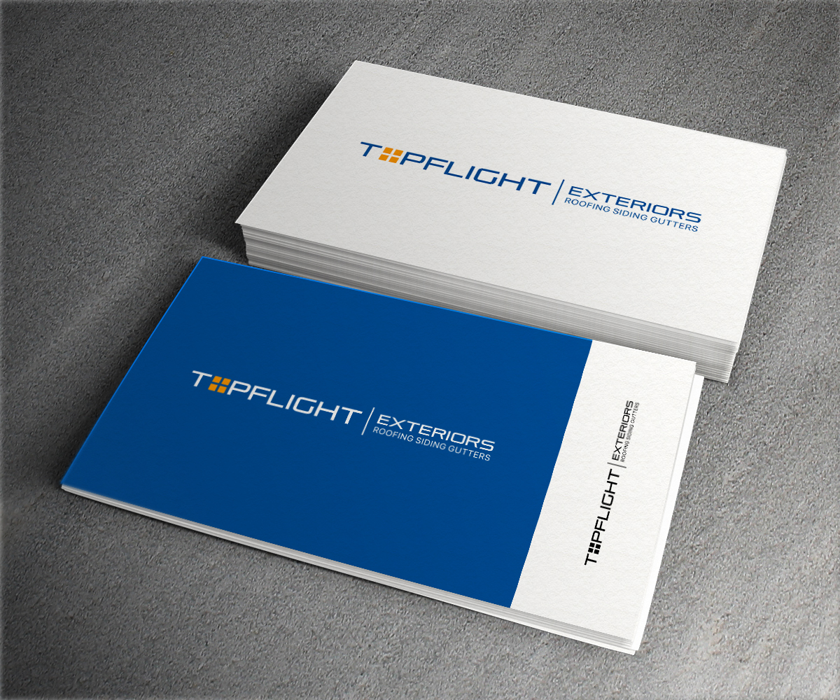 Design de Logo par aglaronde23 pour TopFlight Exteriors  | Design #16479146