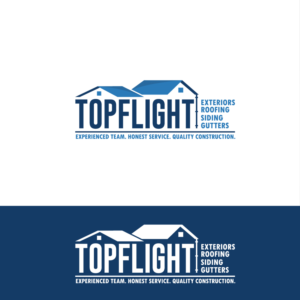 Logo-Design von Sujit Banerjee für TopFlight Exteriors  | Design: #16459369
