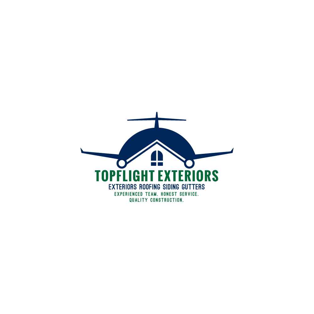 Logo-Design von Sujit Banerjee für TopFlight Exteriors  | Design #16469362
