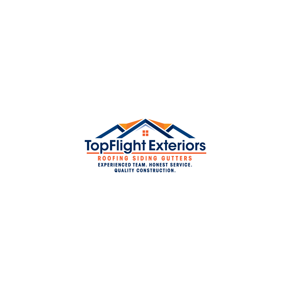Logo-Design von Sujit Banerjee für TopFlight Exteriors  | Design #16469377
