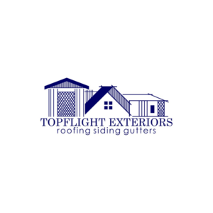 Logo-Design von creative.bugs für TopFlight Exteriors  | Design: #16459788