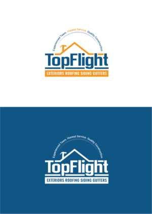 Logo-Design von somani für TopFlight Exteriors  | Design: #16454432