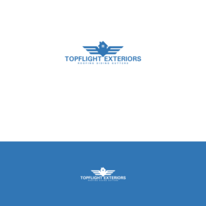 Logo-Design von DesignDUO für TopFlight Exteriors  | Design: #16516326