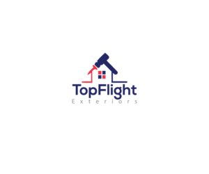 Logo-Design von RANARANA für TopFlight Exteriors  | Design: #16525669
