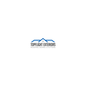 Logo-Design von bigi für TopFlight Exteriors  | Design #16452568