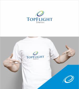 Logo-Design von Behave 2 für TopFlight Exteriors  | Design: #16474196