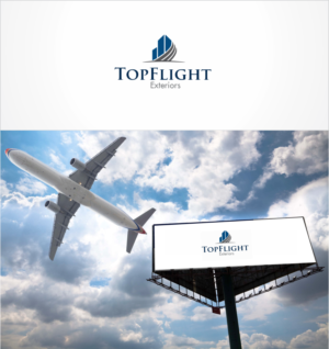 Logo-Design von Behave 2 für TopFlight Exteriors  | Design: #16474200
