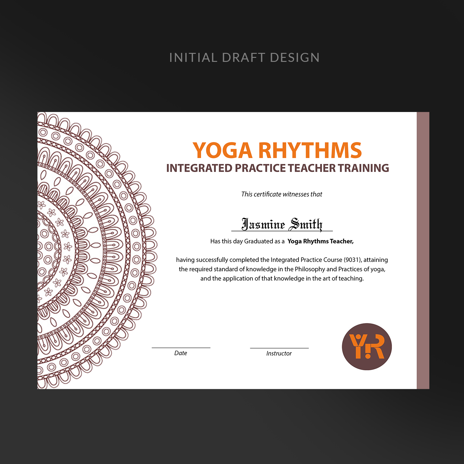 Print Design par MDesigns ™ pour Yoga Rhythms | Design #16312274