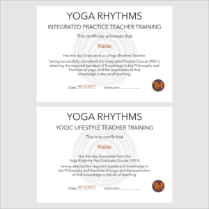 Print Design by Annie Creative Service for Yoga Rhythms | Design: #16325794