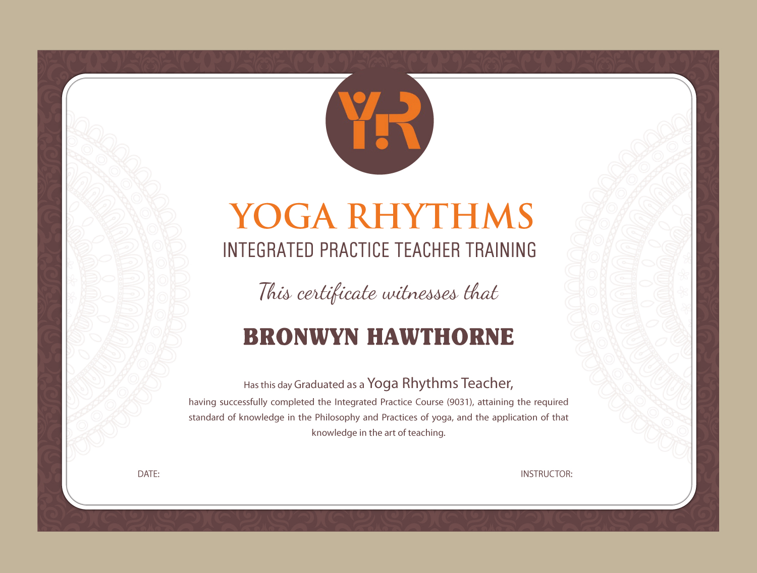 Print Design par meet007 pour Yoga Rhythms | Design #16337381