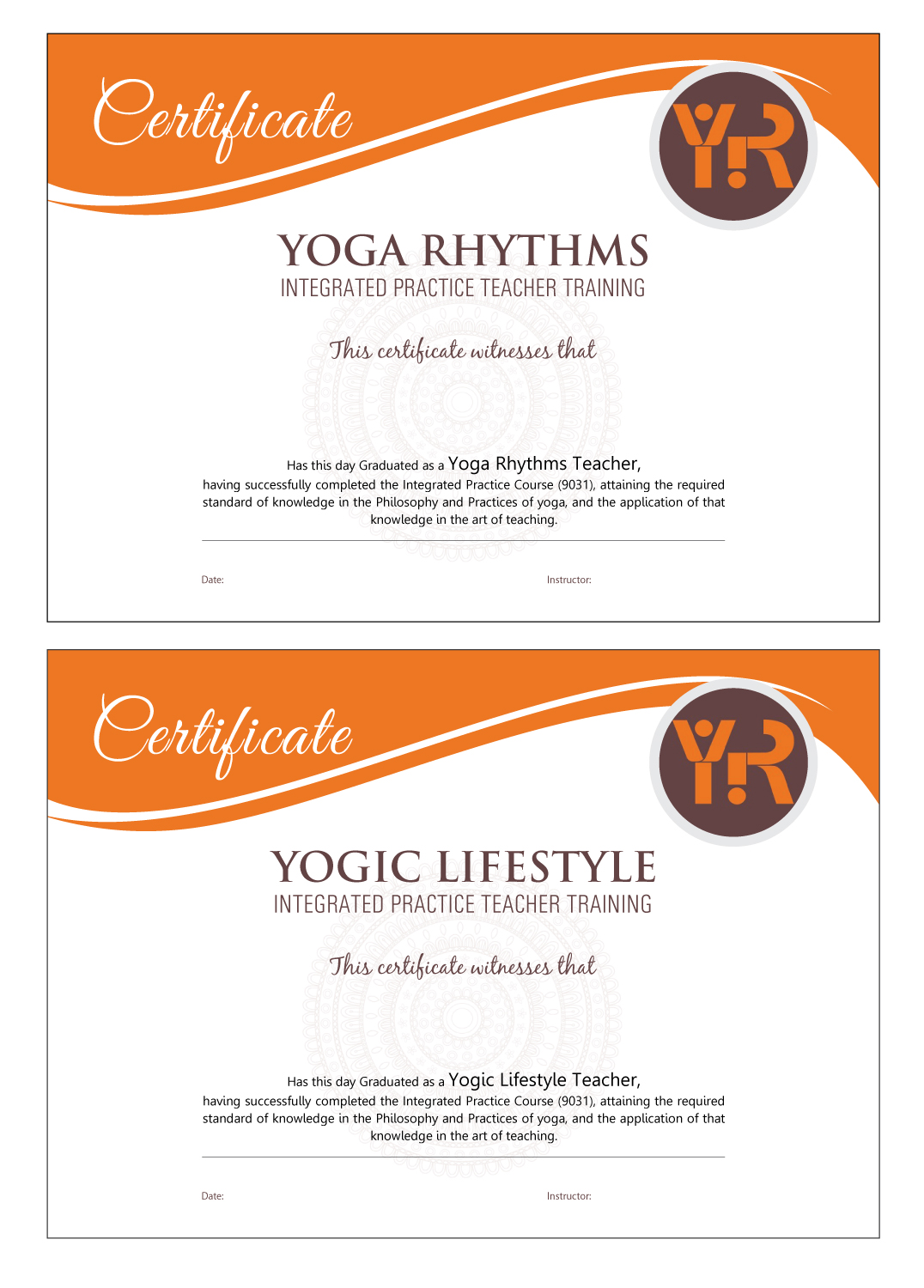 Print Design by meet007 for Yoga Rhythms | Design #16369680