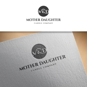 Mother Daughter Candle Company OR Mother Daughter Candle & Co OR MD Candle & Co | Logo Design by sushsharma99