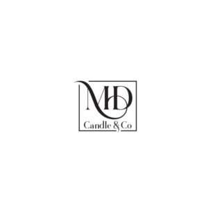 Mother Daughter Candle Company OR Mother Daughter Candle & Co OR MD Candle & Co | Logo Design by Anna G.