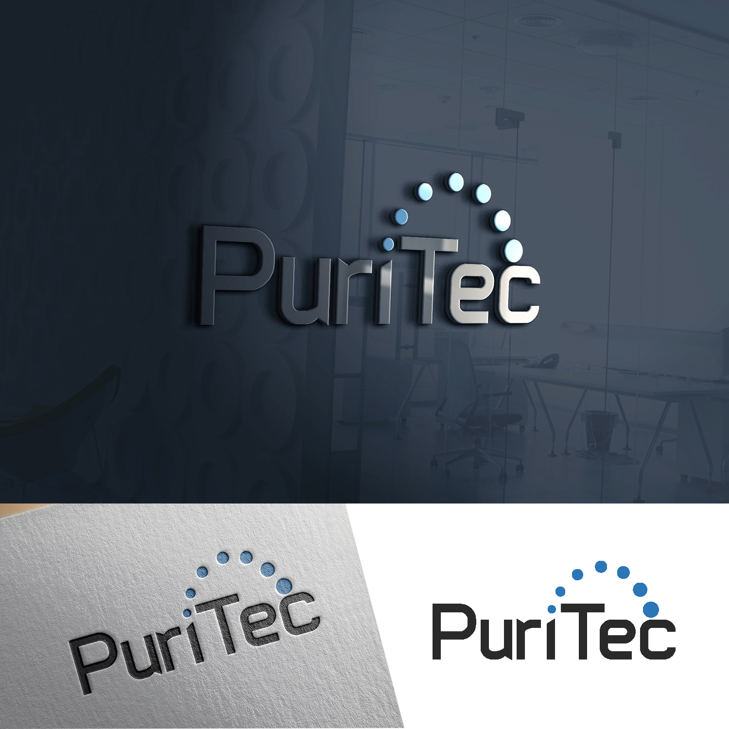 Logo Design by Brandcrate for Puritec | Design #16330547