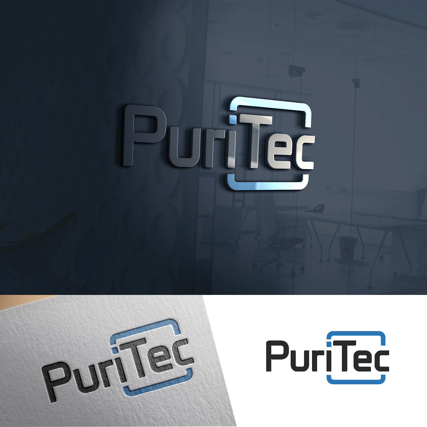 Logo Design by Brandcrate for Puritec | Design #16330548