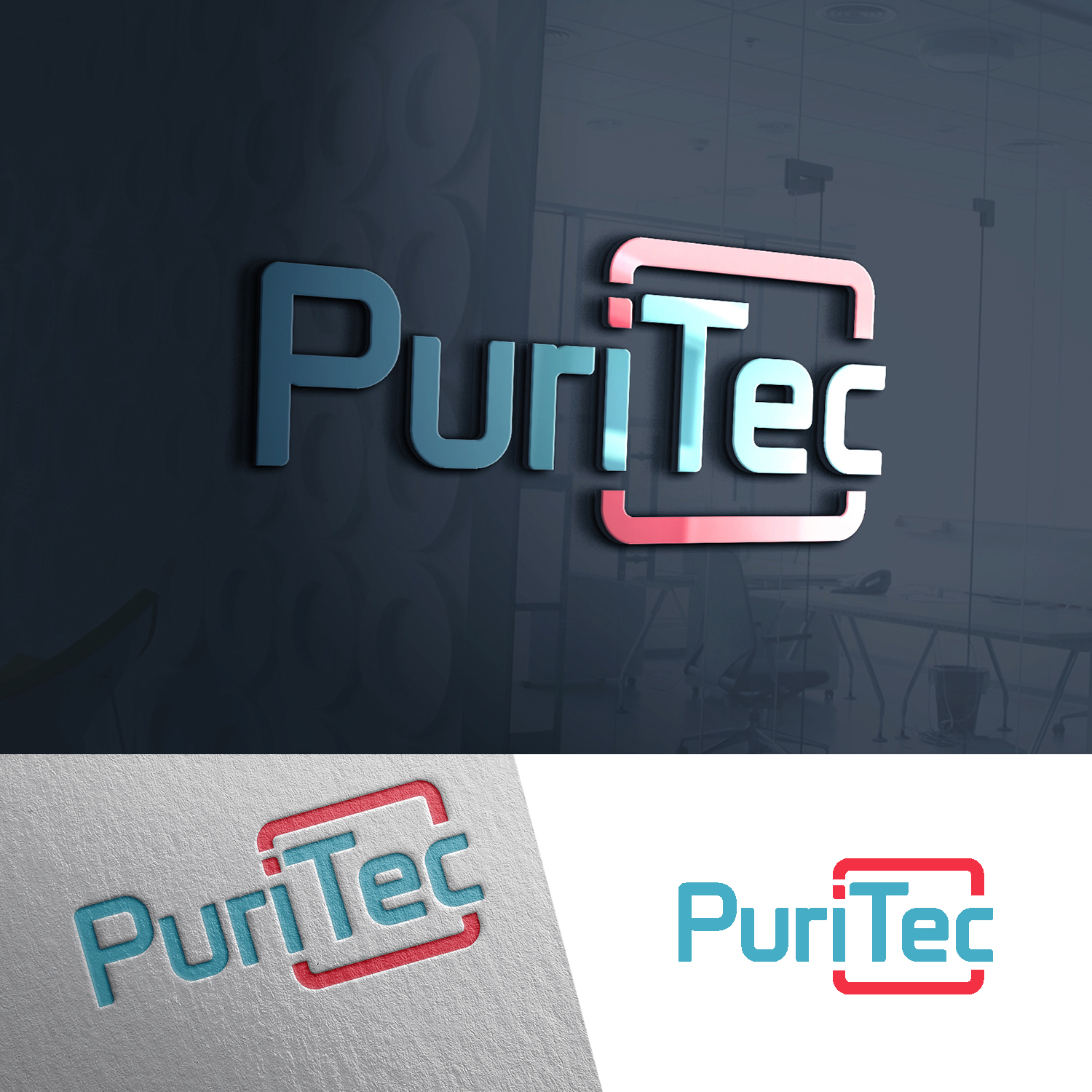 Logo Design by Brandcrate for Puritec | Design #16361986
