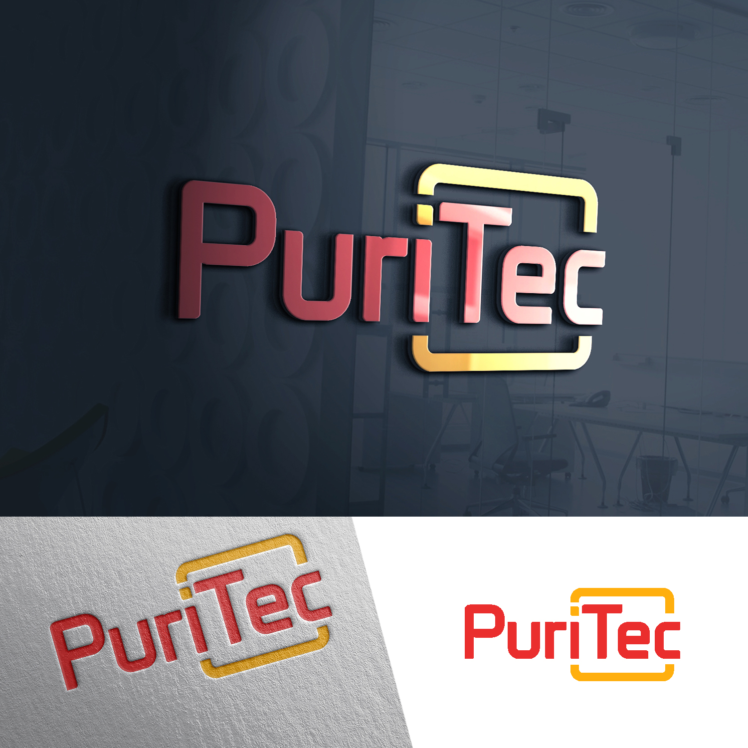 Logo Design by Brandcrate for Puritec | Design #16362127
