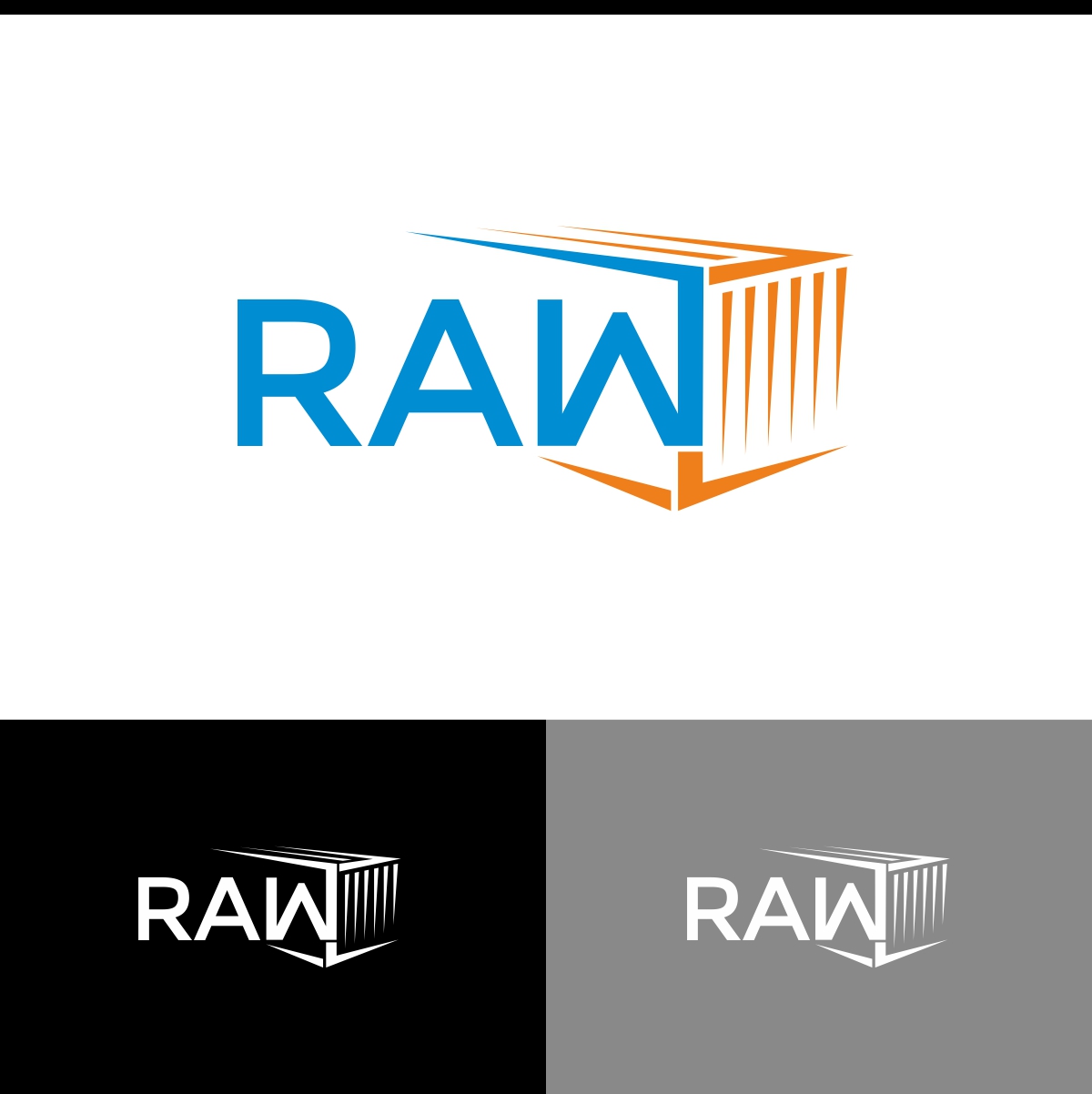 Logo Design by e-graphics for R A W | Design #16327343