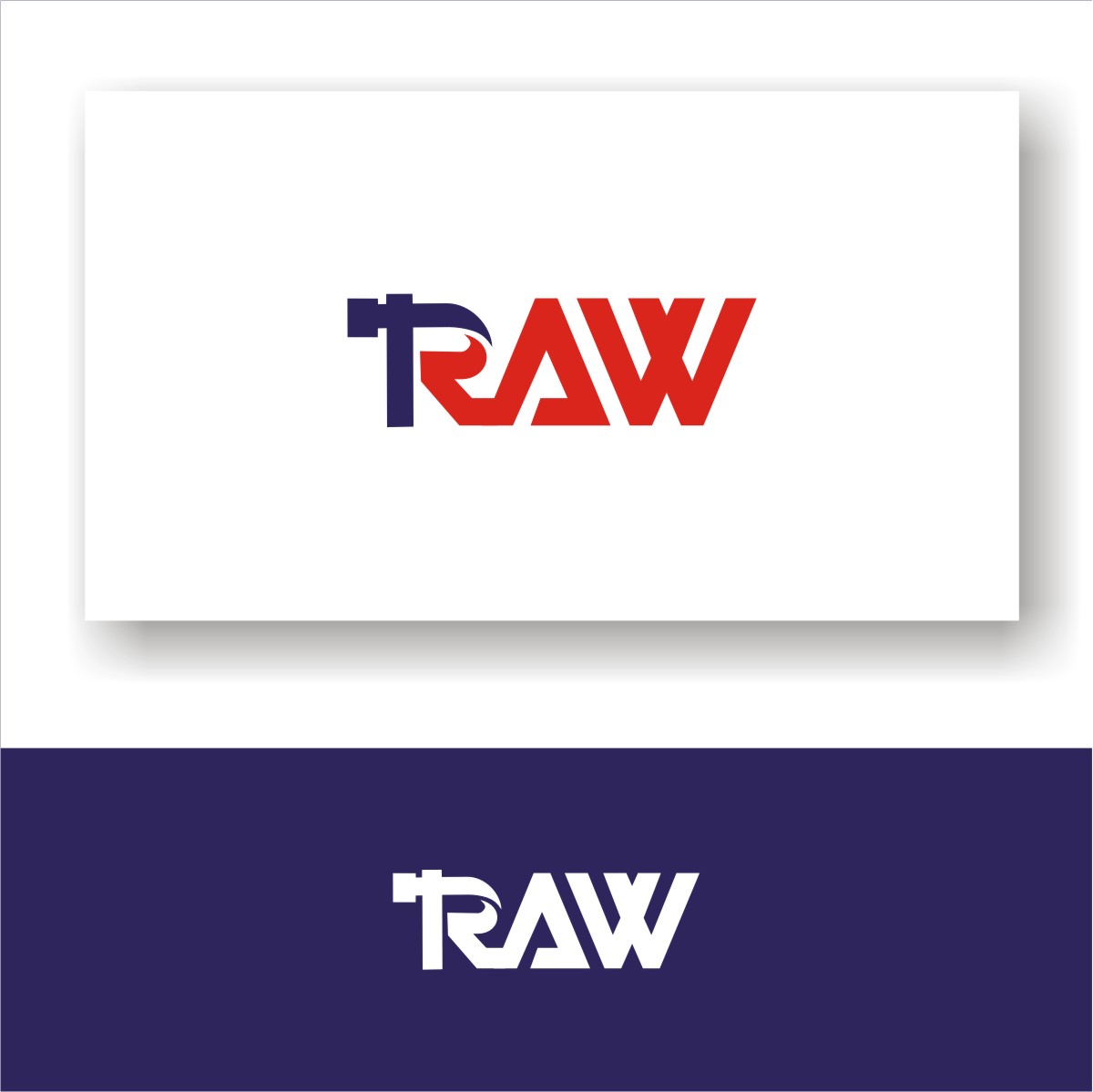 Logo Design by e-graphics for R A W | Design #16327345