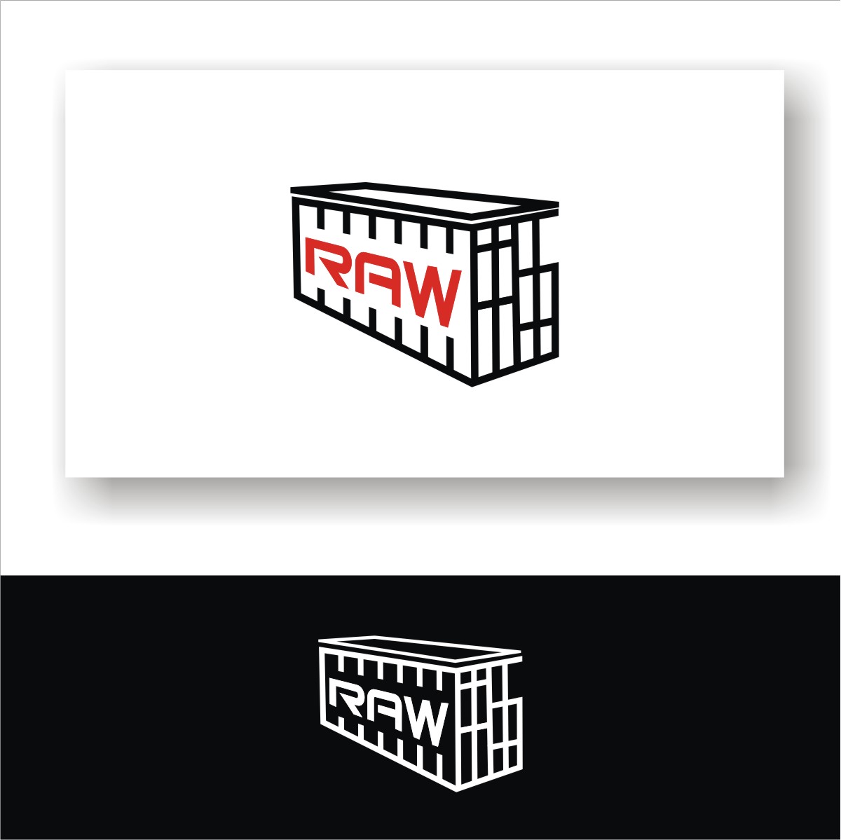 Logo Design by e-graphics for R A W | Design #16327346