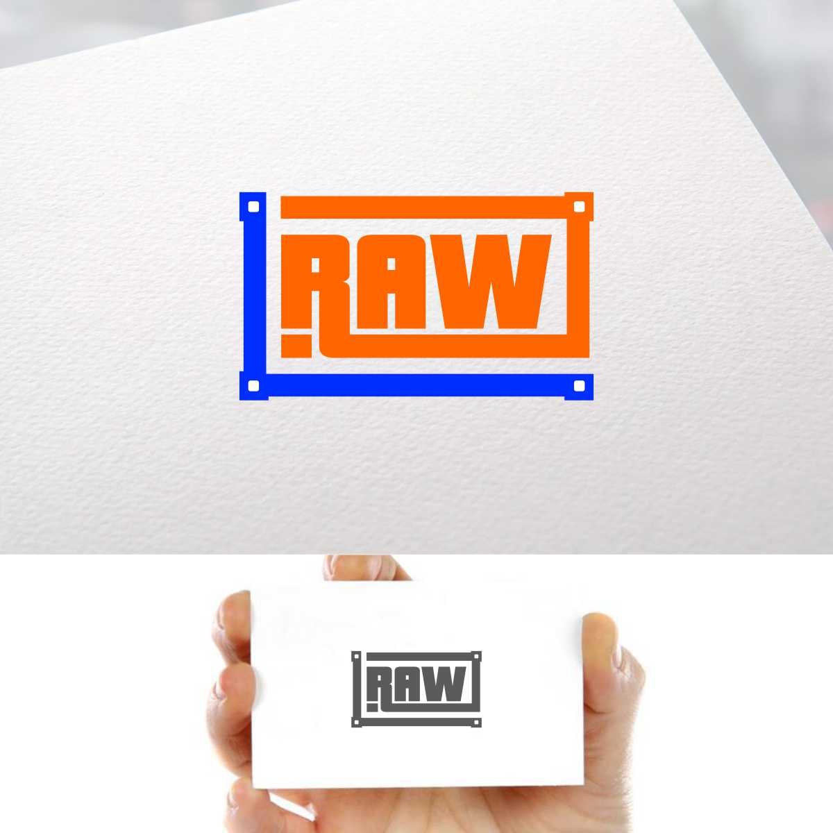 Logo Design by e-graphics for R A W | Design #16327728