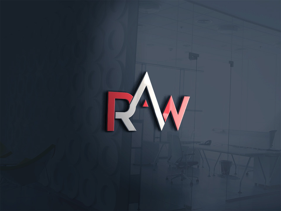 Logo Design by imsakiballhasan for R A W | Design #16351273
