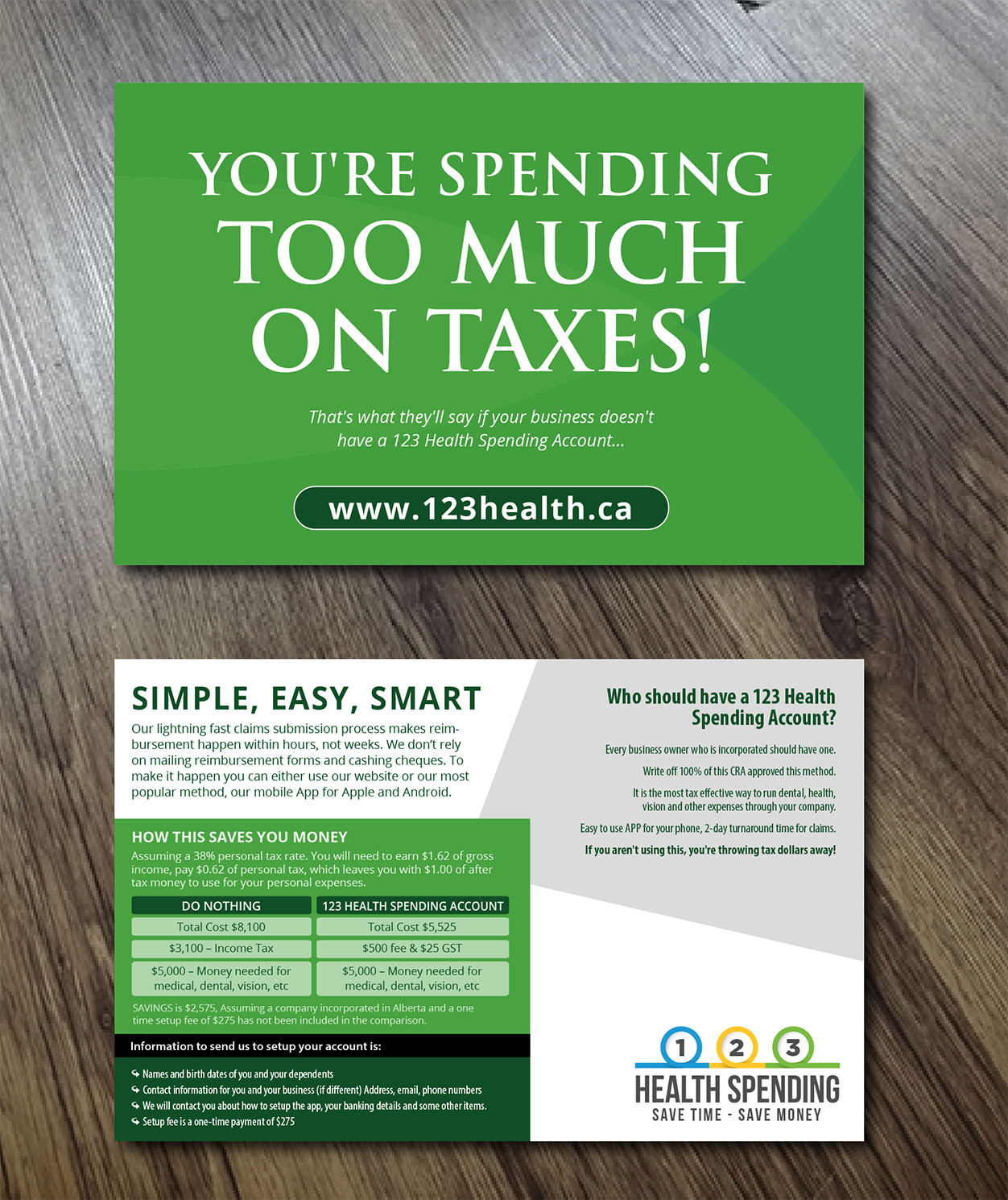 Postcard Design by Alexandar for ESRM Group | Design #16641298