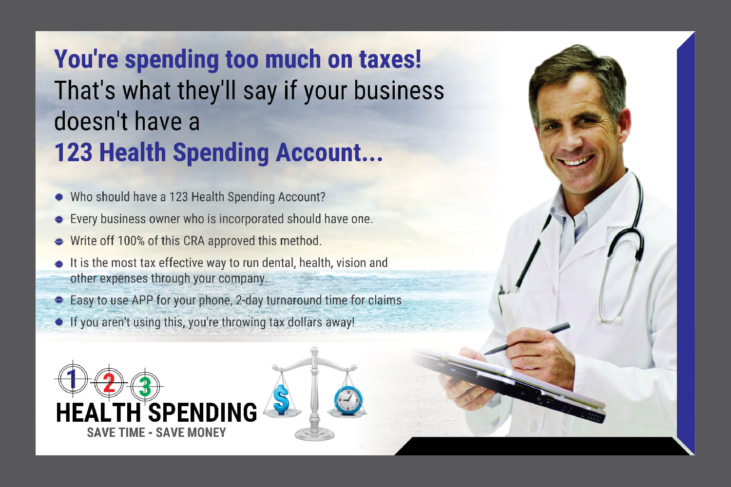 Postcard Design by Deziners Zone for ESRM Group | Design #16375912