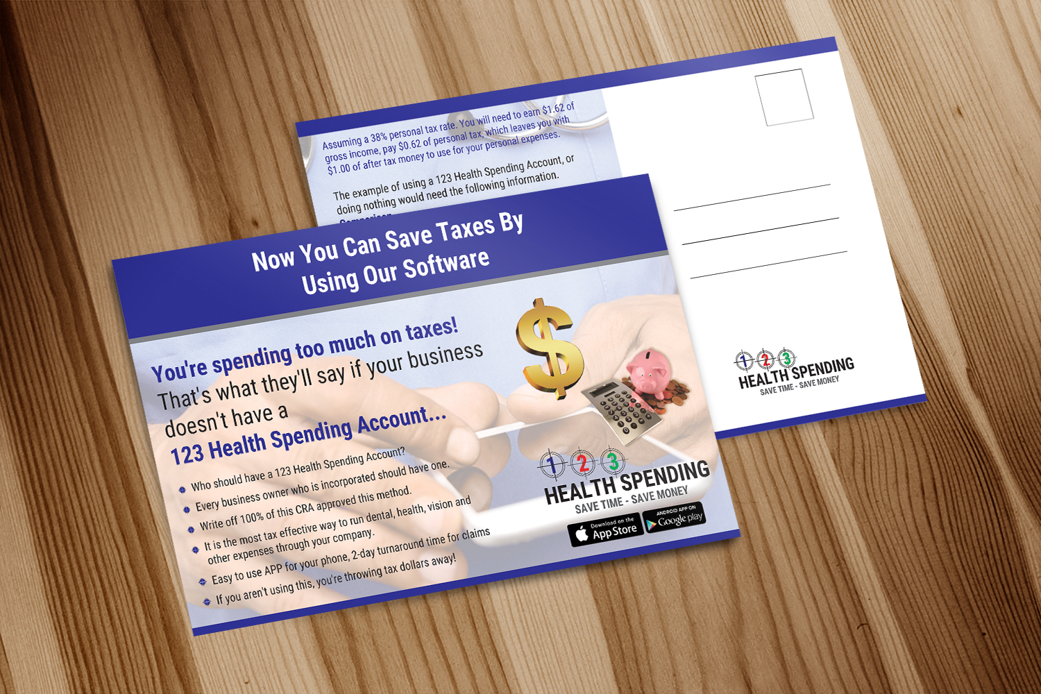 Postcard Design by Deziners Zone for ESRM Group | Design #16375915