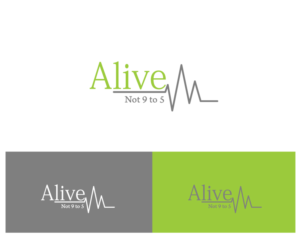 Logo Design by Pram Shaw for Alive Not 9 to 5 | Design #16330422