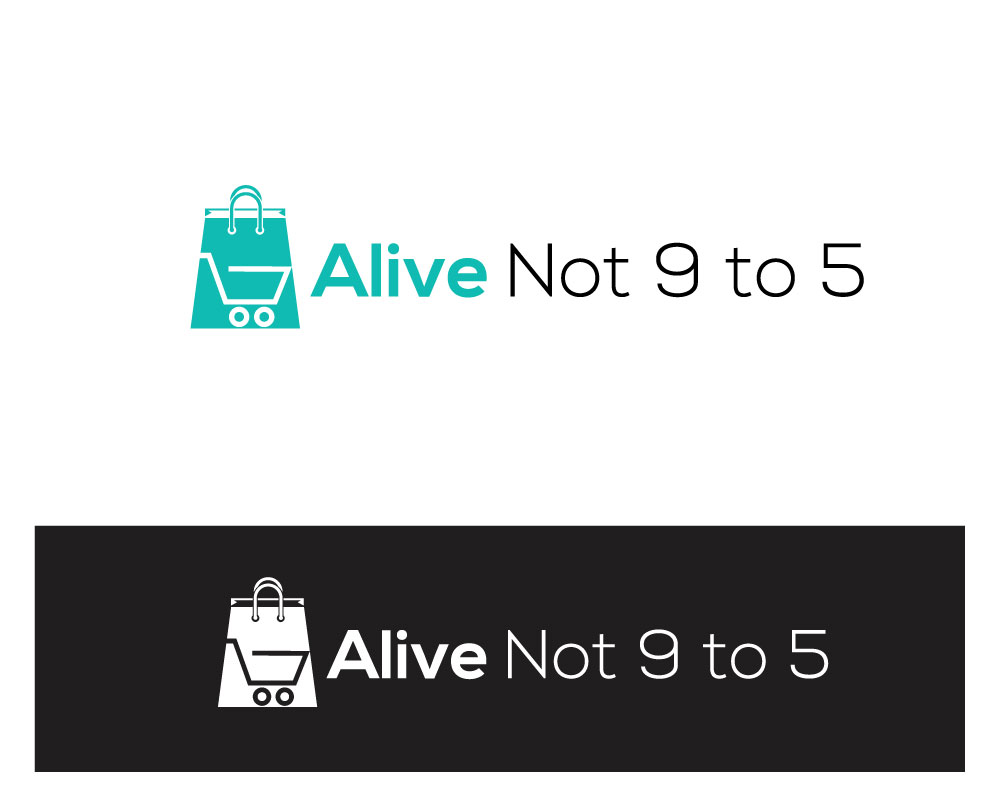 Logo Design by Pram Shaw for Alive Not 9 to 5 | Design #16330423
