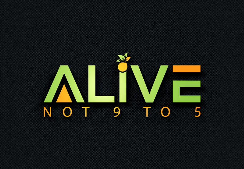 Logo Design by imshohaghossain85 for Alive Not 9 to 5 | Design #16350915
