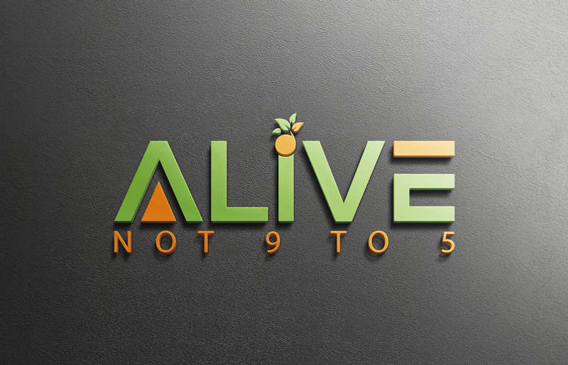 Logo Design by imshohaghossain85 for Alive Not 9 to 5 | Design #16350917