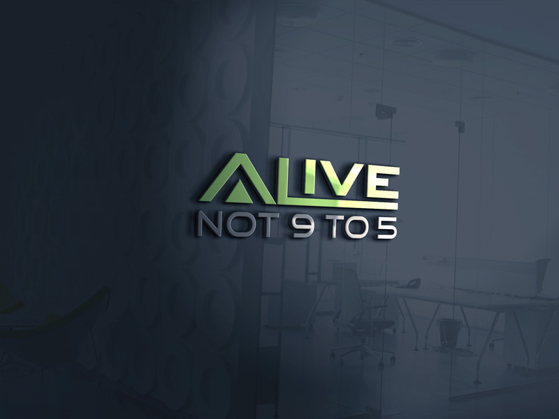 Logo Design by mojibur1993 for Alive Not 9 to 5 | Design #16335417