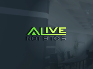 Logo Design by mojibur1993 for Alive Not 9 to 5 | Design: #16335419
