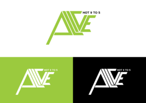 Logo Design by Jibin.N.Joy for Alive Not 9 to 5 | Design #16326451