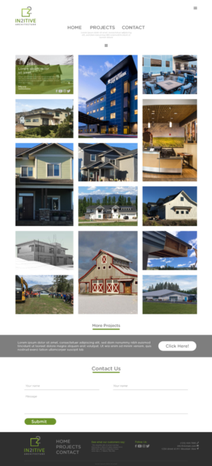 Commercial and Residential Architecture Firm Focused on the CLIENTS GOALS | Web Design by lionx