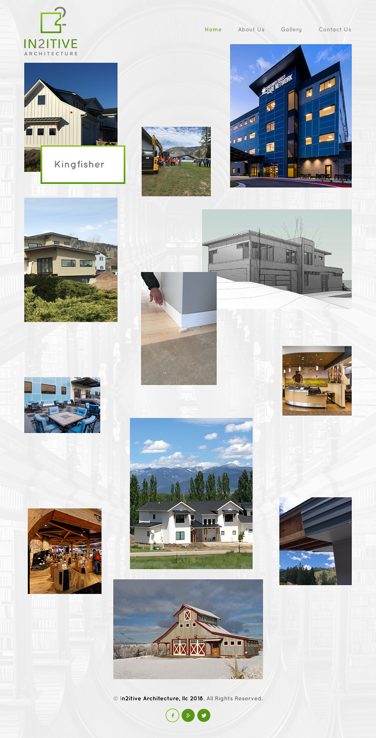 Web Design by rightway for In2itive Architecture | Design #19167020