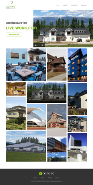 Web Design by rightway for In2itive Architecture | Design: #19167048