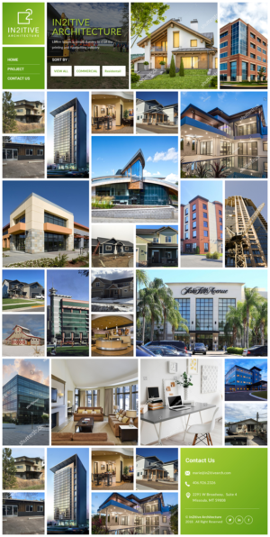 Web Design by rightway for In2itive Architecture | Design: #19183028